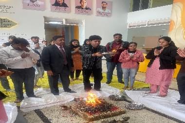 Pratap University Jaipur Basant Panchami photo 24